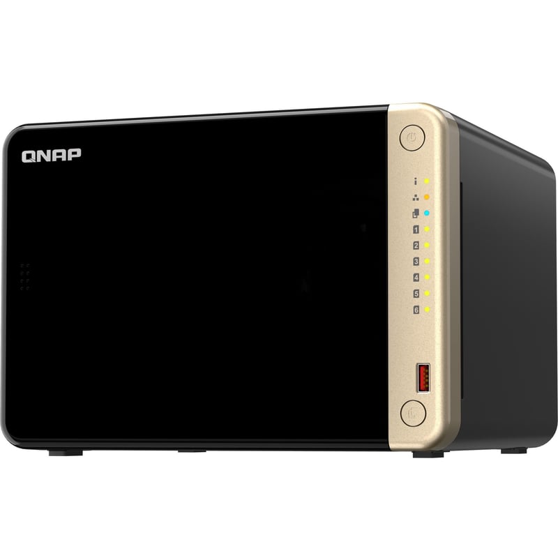 QNAP Turbo NAS TS-664-8G SAN/NAS Storage System - Thumbnail 1