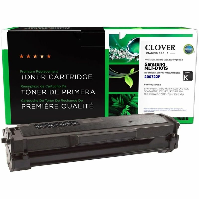 Clover Imaging Remanufactured Toner Cartridge for Samsung MLT-D101S - Thumbnail 1