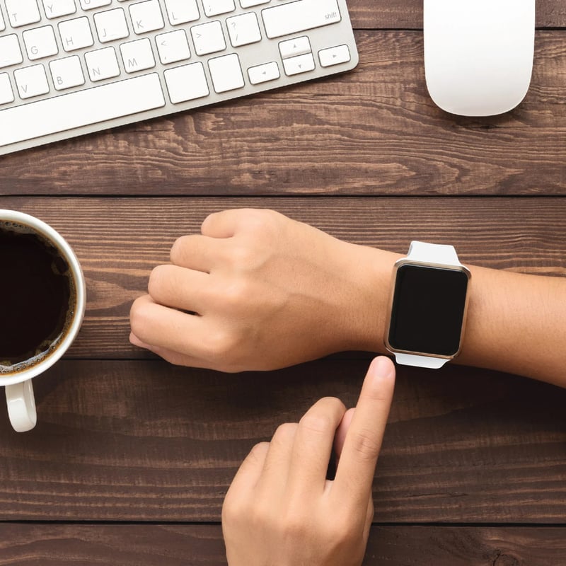 OTM Gonzaga University Silicone Apple Watch Band, Classic - Thumbnail 2
