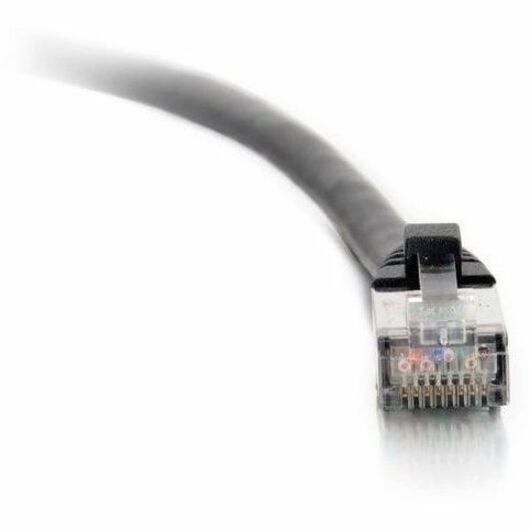 C2G 7ft Cat6 Snagless Shielded (STP) Ethernet Cable - Cat6 Network Patch Cable - PoE - Black - Thumbnail 4