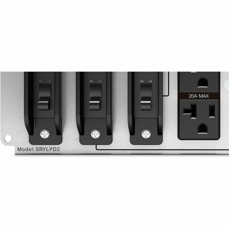 APC by Schneider Electric Backplate Kit with 6x NEMA 5-20R Outlets for Smart-UPS Modular Ultra - Thumbnail 2