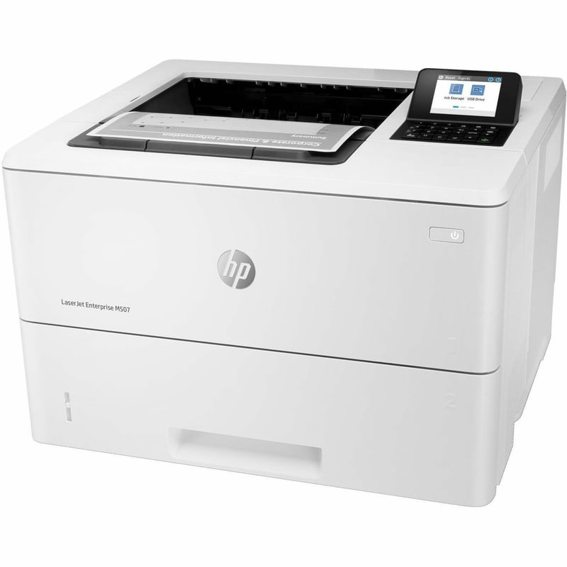 HP LaserJet Enterprise M507 M507dn Desktop Laser Printer - Monochrome - Thumbnail 1