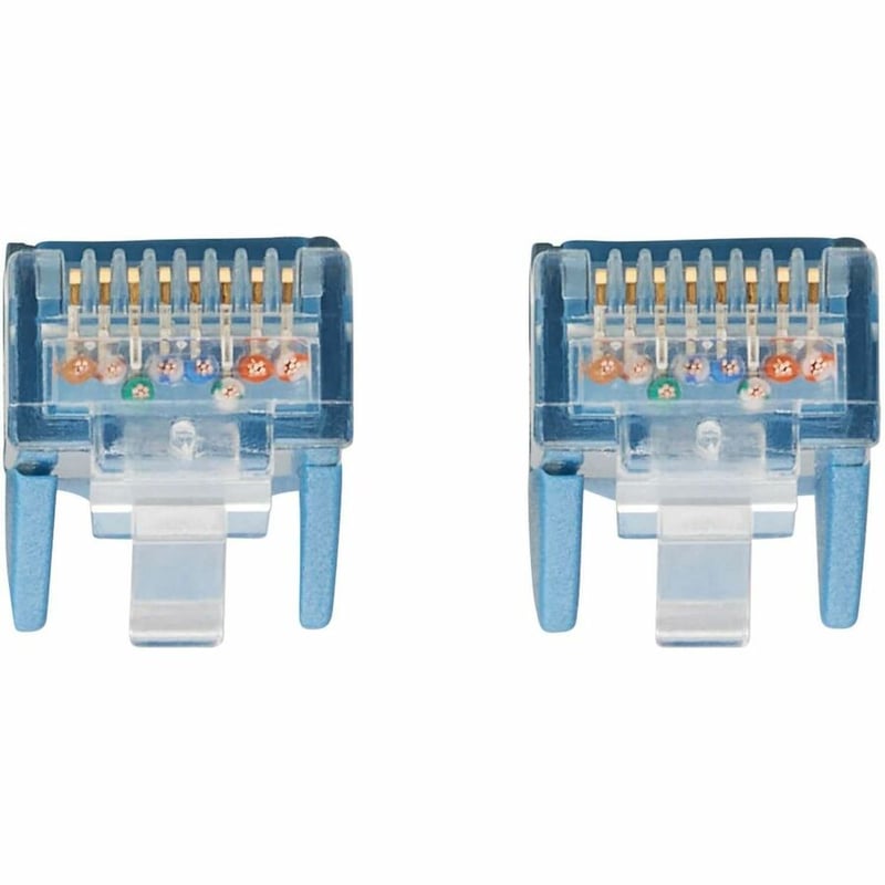 Eaton Tripp Lite Series Cat6 Gigabit Snagless Molded UTP Ethernet Cable (RJ45 M/M), PoE, LSZH, Blue, 1.5 m (4.9 ft.) - Thumbnail 3