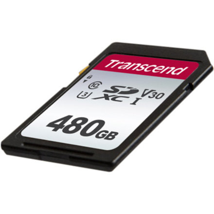 Transcend 480 GB Class 10/UHS-I (U3) SDXC - Thumbnail 3