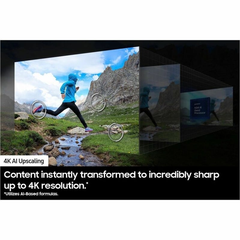 Samsung S90DD QN65S90DDF 64.5" Smart OLED TV - 4K UHDTV - Graphite Black - Thumbnail 4