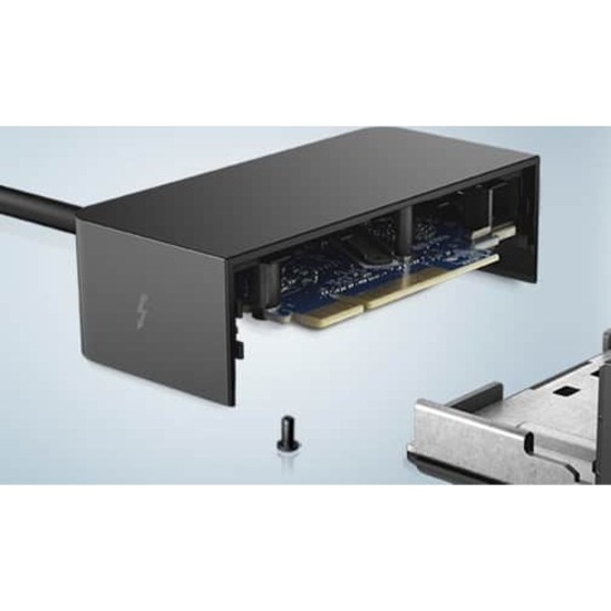DELL THUNDERBOLT DOCKING STATION 180W AC 130W POWER - Thumbnail 2