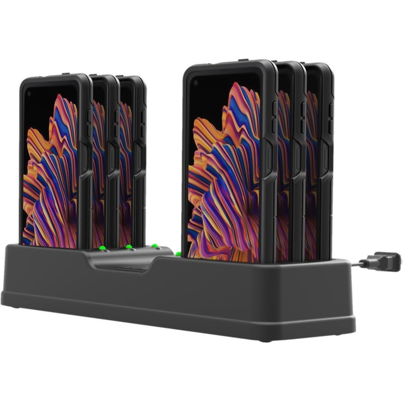 RAM Mounts 6-Port Charging Dock for Samsung XCover Pro with OtterBox uniVERSE - Thumbnail 3