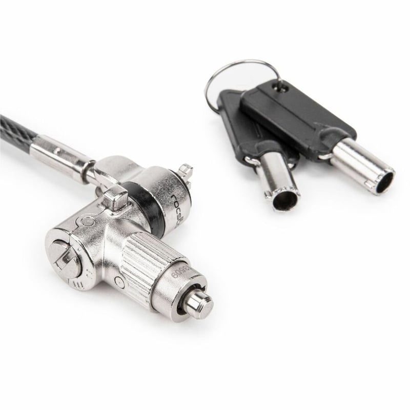 Rocstor Universal Switchable Built-in 3-IN-1 Keyed Security Laptop Lock - Thumbnail 5