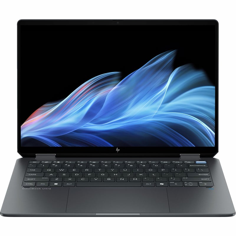 HP OmniBook Ultra Flip 14-fh0000 14-fh0047nr 14" Touchscreen Convertible 2 in 1 Notebook - 3K - 120 Hz - Intel Core Ultra 7 256V - Intel Evo Platform - 16 GB - 1 TB SSD - Eclipse Gray - Thumbnail 1