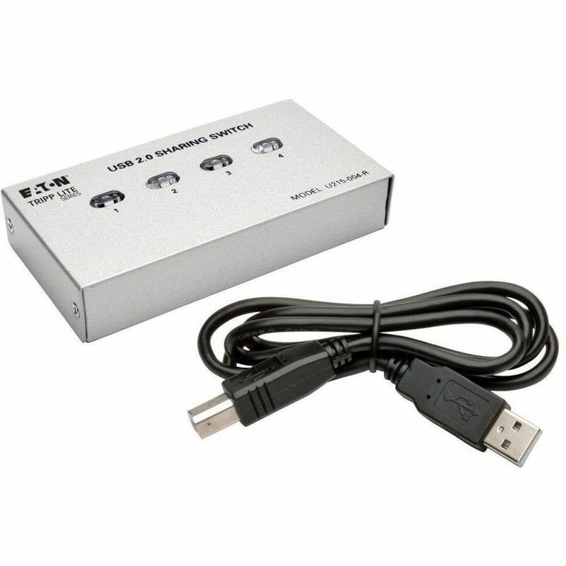 Tripp Lite by Eaton 4-Port USB 2.0 Hi-Speed Printer / Peripheral Sharing Switch - Thumbnail 5