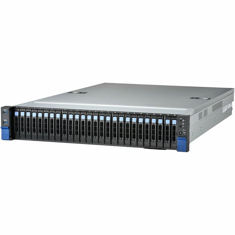 Mitac Transport SX TS70A-B8056 Barebone System - 2U Rack-mountable - Socket SP5 LGA-6096 - 1 x Processor Support - 1 - Thumbnail 1