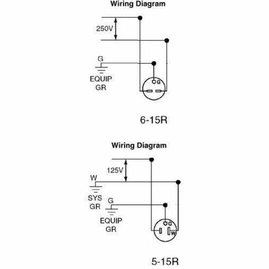 POWER CORD CABLE W/ 3 CONDUCTOR - Thumbnail 3