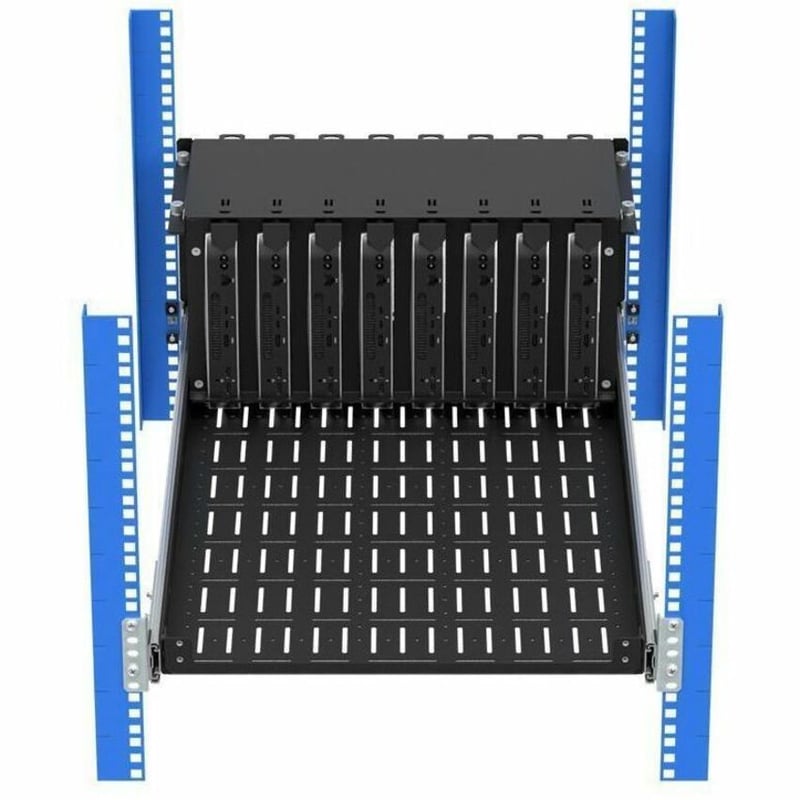 8-UNIT APPLE MAC MINI BRACKET SET FOR MODULAR SHELF (2010-2023) - Thumbnail 5