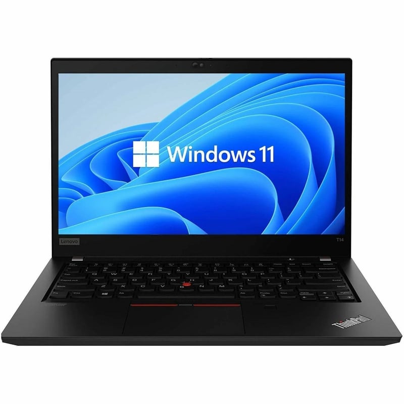 LENOVO T14 G2 I7-1165G7 REFURB 16G 256SSD 14FHD W11P6 CAM GR A - Thumbnail 1