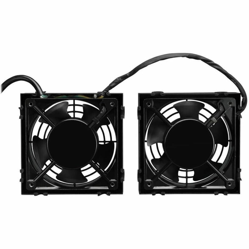 Tripp Lite by Eaton SmartRack Wall-Mount Roof Fan Kit - Dual 230V High-Performance Fans 210 CFM 3 ft. (0.91 m) Cord C14 Input - Thumbnail 2