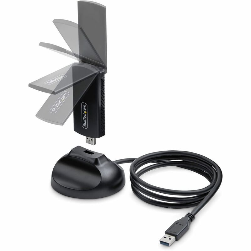 WIFI 6E USB ADAPTER/DONGLE WIRELESS NIC FOR DESKTOP WIFI 6GHZ - Thumbnail 2