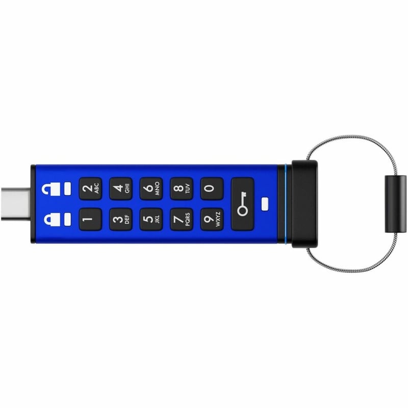 256GB DATASHUR PRO+C FIPS 140-3 SECURE PIN PROTECTED USB DRIVE-TAA - Thumbnail 5