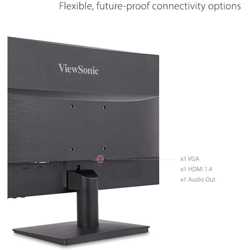 ViewSonic VA1903H 19-Inch WXGA 1366x768p 16:9 Widescreen Monitor with Enhanced View Comfort, Custom ViewModes and HDMI for Home and Office - Thumbnail 4