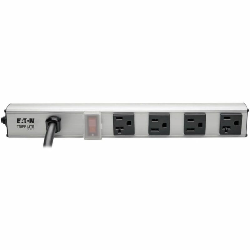 Tripp Lite by Eaton 4-Outlet Vertical Power Strip 2-15A & 2-20A 120V 15 ft. (4.57 m) Cord 5-20P 12 in. - Thumbnail 1