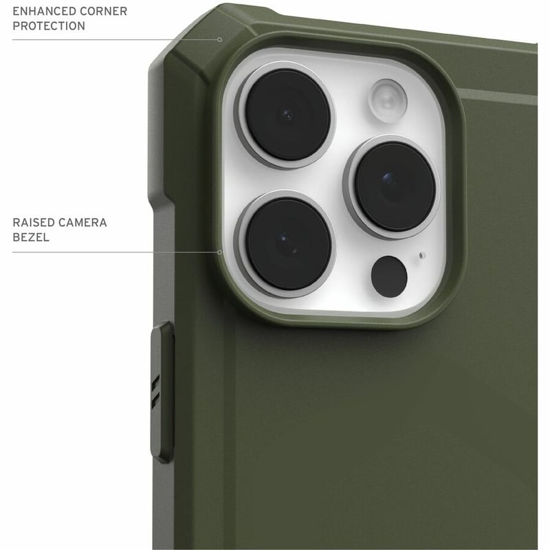 UAG CASE IPH16 PRO ESSNTLARMR MGSF-OLIVE - Thumbnail 5