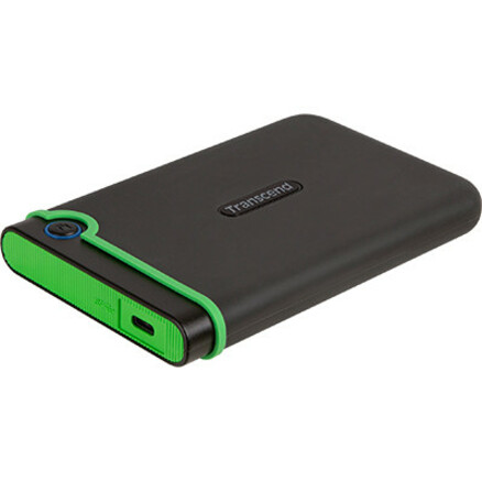 Transcend StoreJet 25M3C 2 TB Portable Hard Drive - 2.5" External - Iron Gray - Thumbnail 2