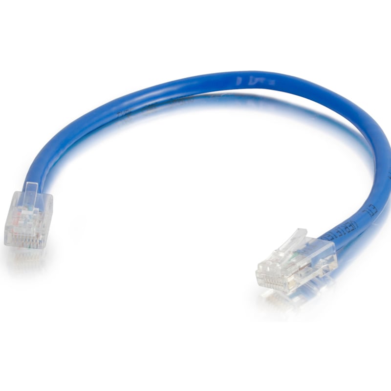 C2G 7ft Cat5e Ethernet Cable - Non-Booted Unshielded (UTP) - Blue - Thumbnail 4