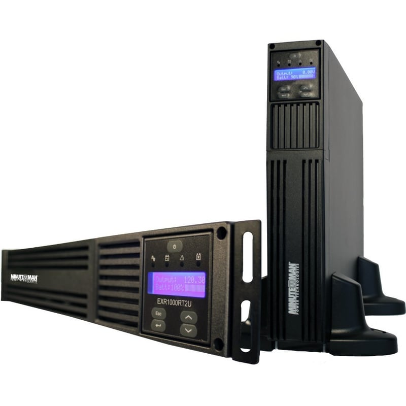 Minuteman EXR 3000VA Tower/Rack/Wall Mountable UPS - Thumbnail 1