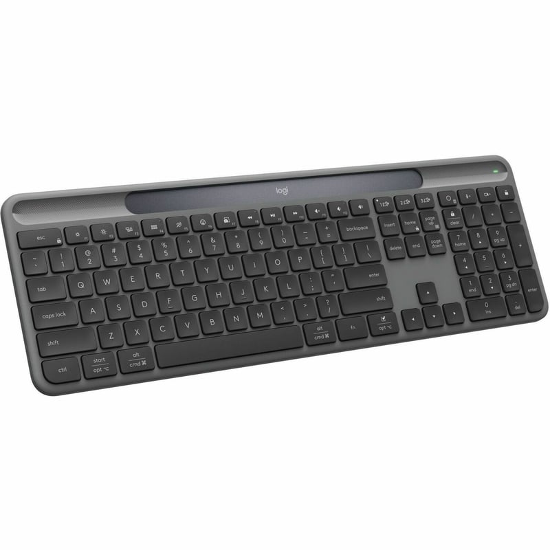 SIGNATURE SLIM SOLAR+ K980 KEYBOARD (GRAPHITE) - Thumbnail 1