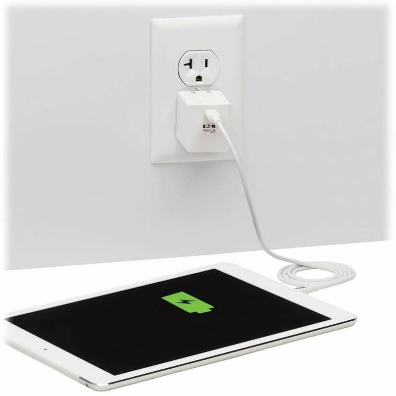 Tripp Lite by Eaton 40W Compact USB-C Wall Charger - GaN Technology USB-C Power Delivery 3.0 - Thumbnail 3