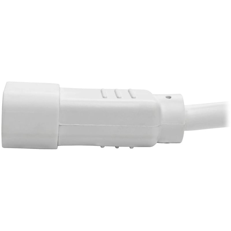 Eaton Tripp Lite Series Power Cord C14 to C15 - Heavy-Duty, 15A, 250V, 14 AWG, 6 ft. (1.83 m), White - Thumbnail 5