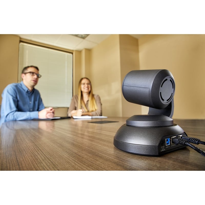 Vaddio ConferenceSHOT Video Conferencing Kit - Includes PTZ Camera and Two CeilingMIC Microphones - Black - Thumbnail 3