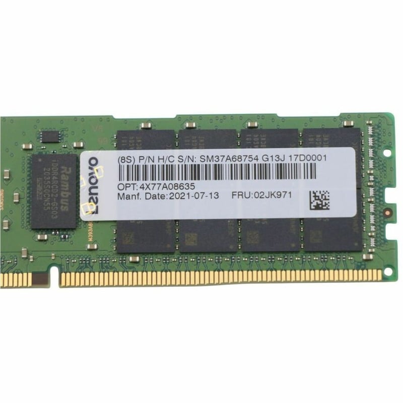 LENOVO 64GB 2RX4 PC4-25600AA-R DDR4-3200MHZ RDIMM - Thumbnail 4