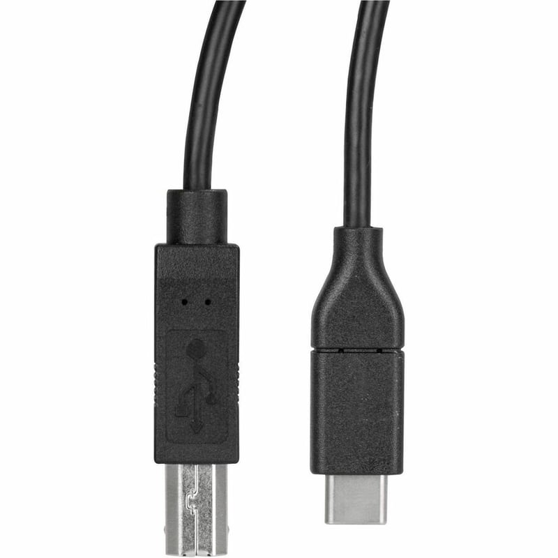 StarTech.com 0.5m USB C to USB B Printer Cable - M/M - USB 2.0 - USB C to USB B Cable - USB C Printer Cable - USB Type C to Type B Cable - Thumbnail 3