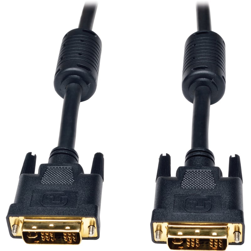 Eaton Tripp Lite Series DVI Single Link Cable, Digital and Analog TMDS Monitor Cable (DVI-I M/M), 6 ft. (1.83 m) - Thumbnail 2