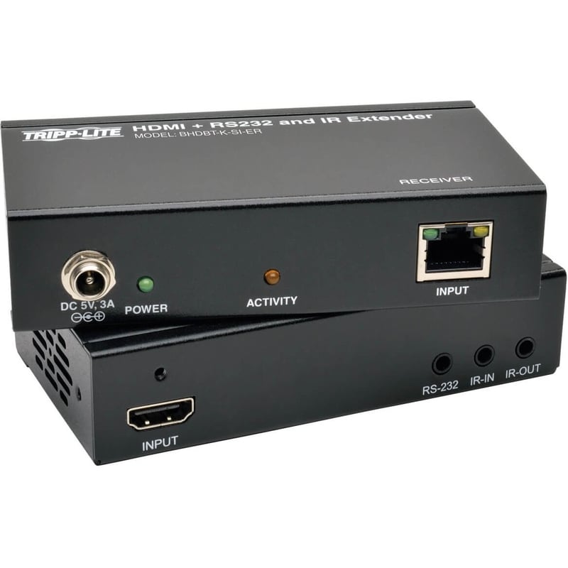 Tripp Lite by Eaton HDBaseT HDMI Over Cat5e/6/6a Extender Kit with Serial and IR Control 1080p Up to 500 ft. (152.4 M) - Thumbnail 1