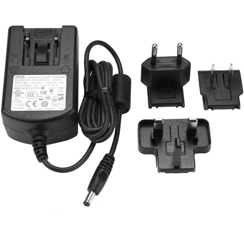 StarTech.com Replacement 5V DC Power Adapter - 5 Volts, 4 Amps - Thumbnail 1