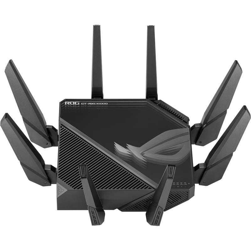 Asus ROG Rapture GT-AXE16000 Wi-Fi 6E IEEE 802.11ax Ethernet Wireless Router - Thumbnail 4