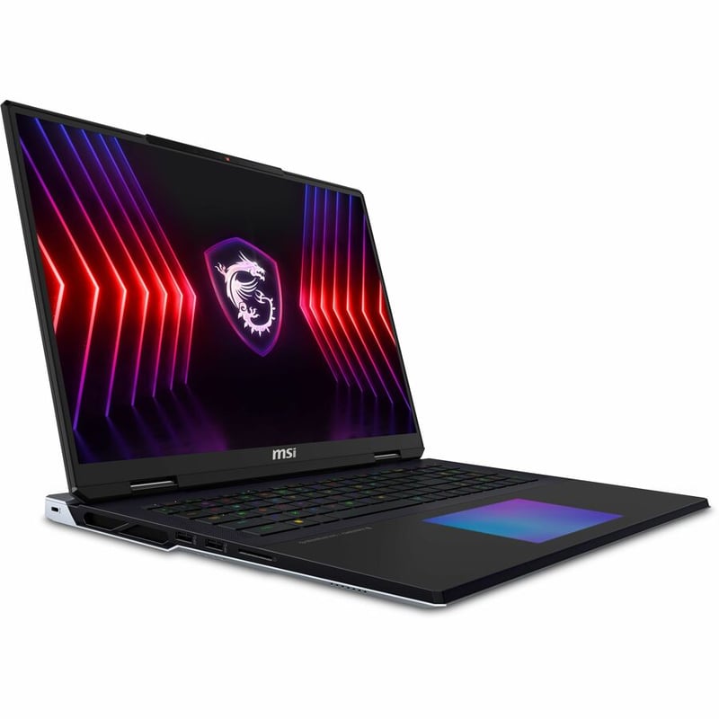 MSI TITAN HX 18 in 4K Mini LED Mobile workstation laptop, Intel Core i9-14900HX RTX 4090 128GB 4TB SSD W11P