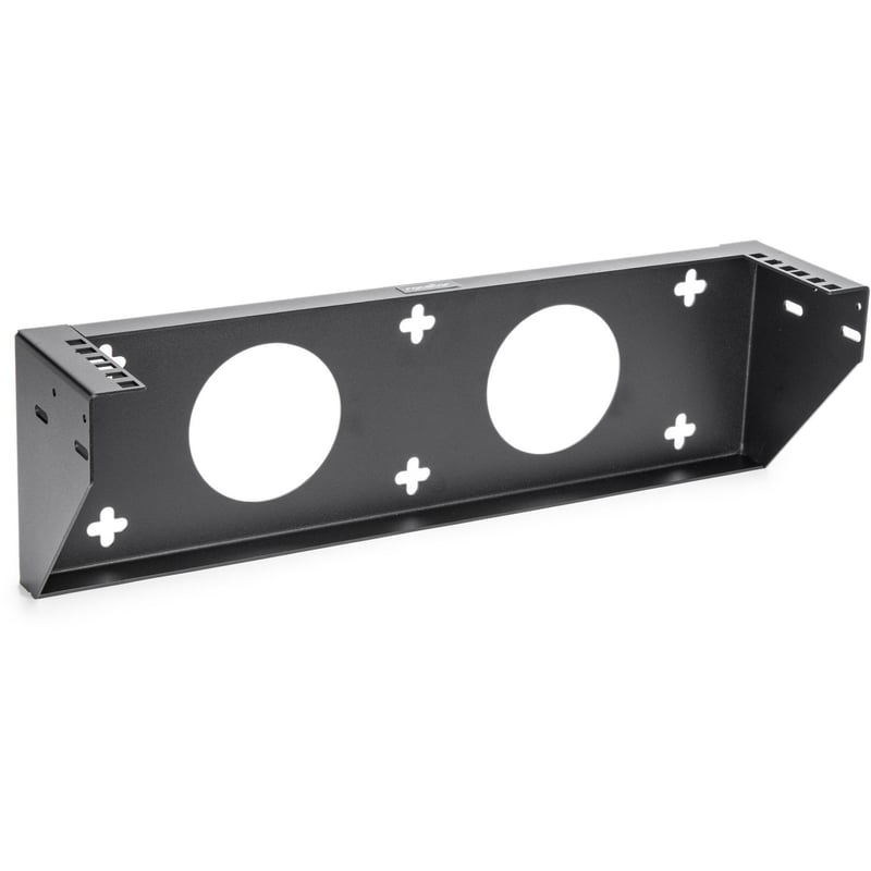 2U 19in Steel Vertical Wall Mount Rack Bracket - Thumbnail 1