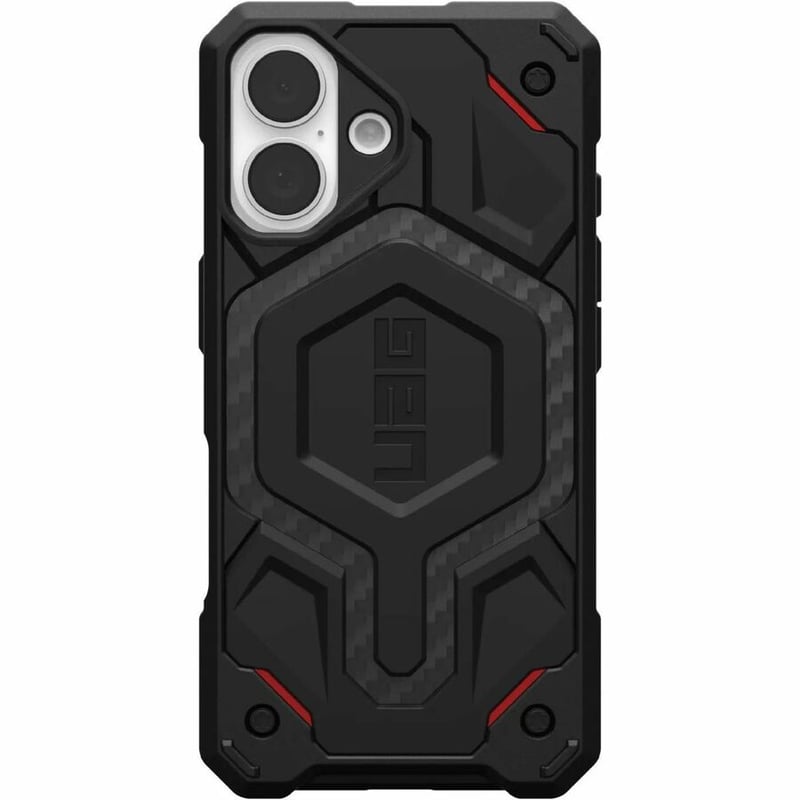 Urban Armor Gear Monarch Pro Kevlar® iPhone 16 Case - Kevlar Black - Thumbnail 3