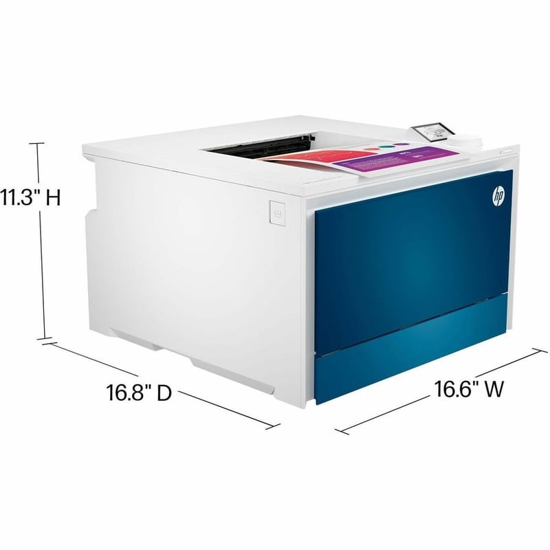 HP LaserJet Pro 4200 4201dn Desktop Wired Laser Printer - Color - Thumbnail 3