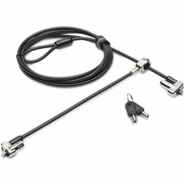 N17 KEYED DUAL HEAD LAPTOP LOCK FOR DELL DEVICES TAA - Thumbnail 1