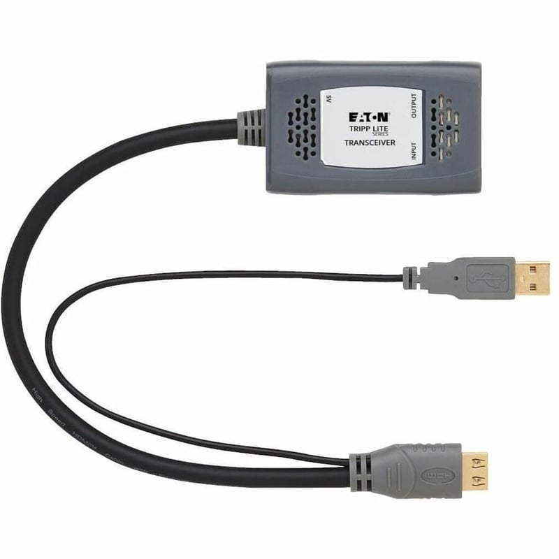 Eaton Tripp Lite Series HDMI over Cat6 Pigtail Receiver with Repeater, 4K 60 Hz, 4:4:4, Transceiver, HDCP 2.2, 230 ft. (70.1 m), TAA - Thumbnail 3