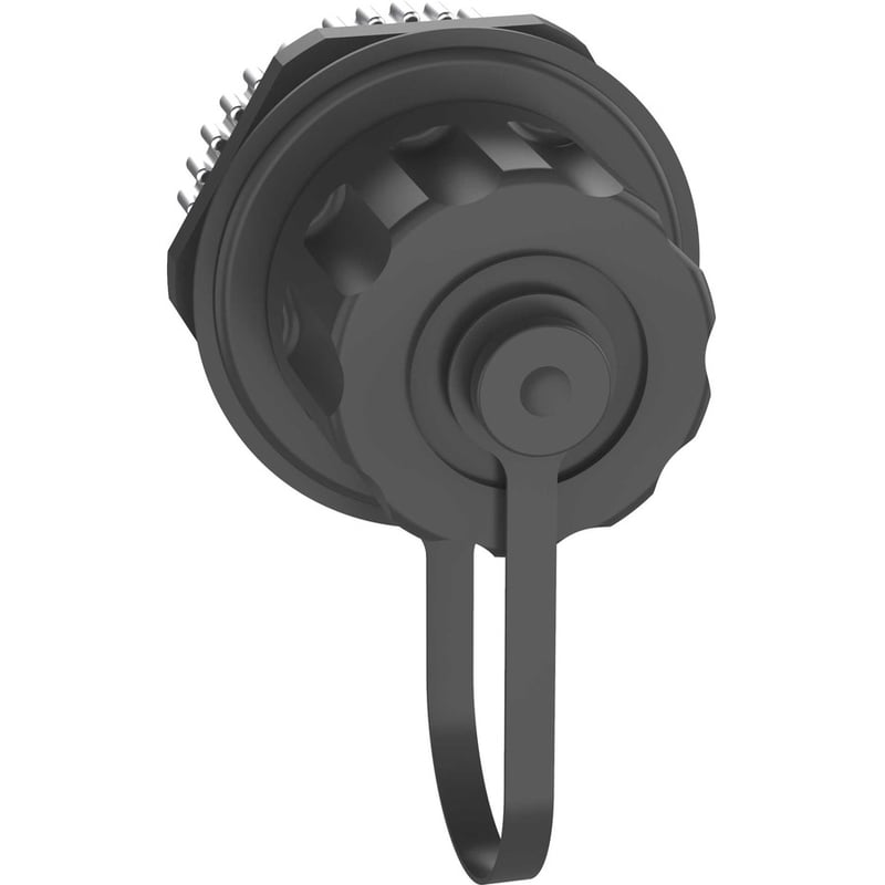 IndustrialNet Industrial Cat 6A RJ45 UTP Bulkhead Connector - Thumbnail 4