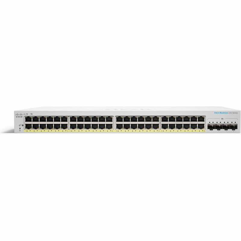 CBS220 SMART 48-PORT GE, 4X1G SFP REMANUFACTURED - Thumbnail 4