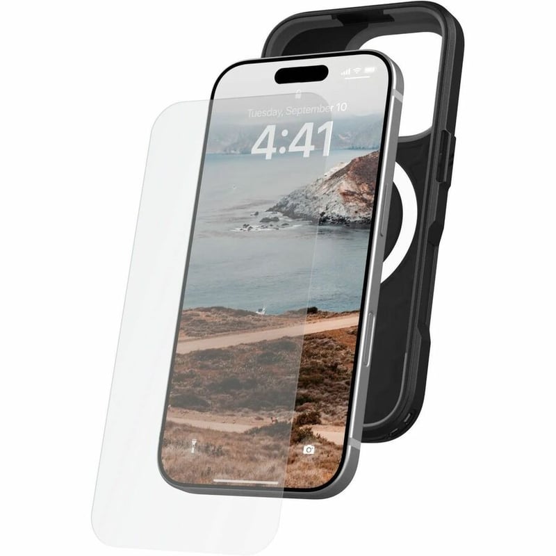 UAG GLASS SHIELD IPHONE 16 PRO- CLEAR - Thumbnail 4