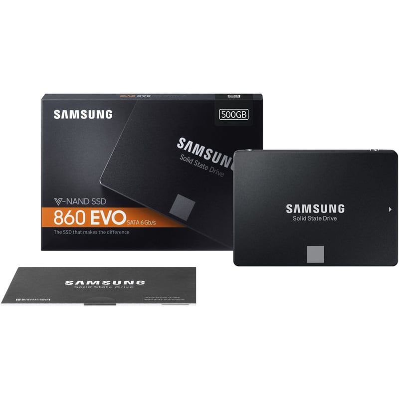 Samsung 860 EVO MZ-76E500B/AM 500 GB Solid State Drive - 2.5" Internal - SATA (SATA/600) - Thumbnail 4