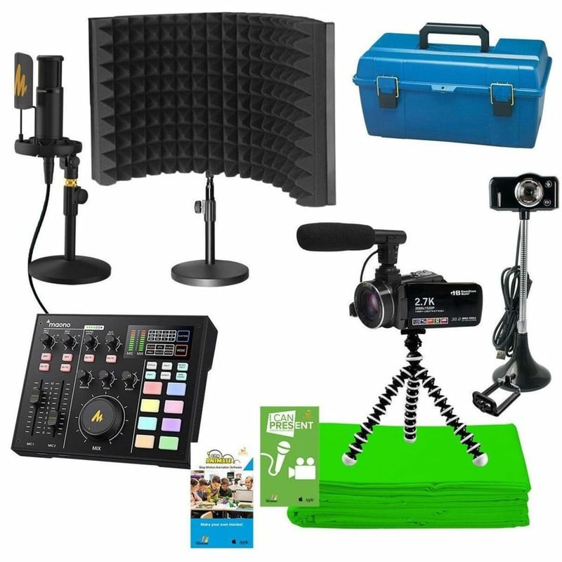 MEDIA PRODUCTION ULTRA-DELUXE STUDIO KIT XLR MIC - Thumbnail 1