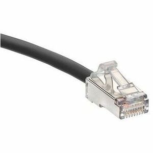 Leviton Cat 6A Small Diameter High-Flex Patch Cord, 6 ft (1.8 m), Black