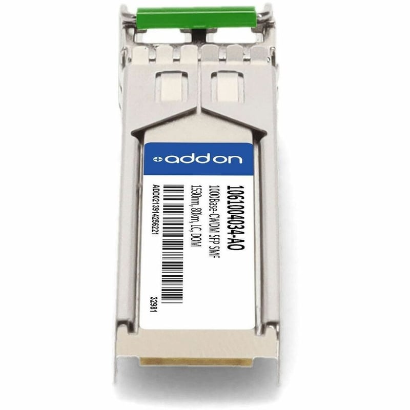 AddOn ADVA® 1061004034 Compatible TAA 1000Base-CWDM SFP Transceiver (SMF, 1530nm, 80km, LC, DOM) - Thumbnail 4